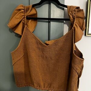 Cropped Anthropologie top